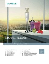 Siemens MQ64010/01 Manuale utente