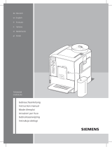 Siemens TE506S09/02 Manuale del proprietario