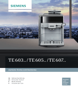 Siemens TE603501DE Manuale del proprietario