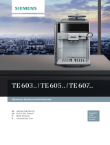 Siemens TE605509DE/05 Manuale utente