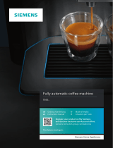 Siemens TE651209GB EQ6 Bean To Cup Coffee Machine Manuale del proprietario