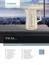 Siemens TW3A Serie Manuale utente