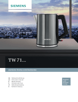 Siemens TW71005/01 Manuale utente