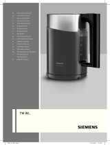 Siemens TW86105 Manuale del proprietario
