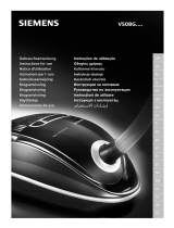 Siemens Vacuum Cleaner Manuale utente