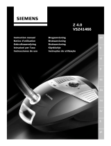 Siemens VSZ41466/01 Manuale utente