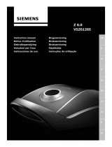 Siemens VSZ61265/01 Manuale utente