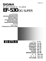 Sigma EF-530 DG SUPER EO-TTL II Manuale utente