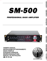 SMc Audio SM-500SM-500 Manuale utente