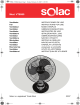 Solac VT8860 Manuale del proprietario