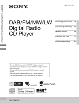 Sony CDX-DAB700U Manuale del proprietario