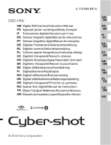 Sony Cyber-Shot DSC H55 Guida utente