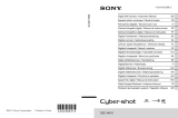 Sony Cyber-Shot DSC W510 Manuale utente