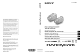 Sony HDR-XR550VE Manuale del proprietario