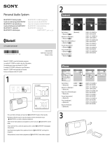 Sony ICF-CS20BT Manuale del proprietario