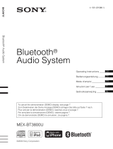 Sony 4-158-429-31(1) Manuale utente