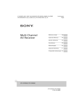 Sony STR-DN860 Guida utente