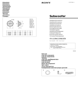 Sony XS-L1036 Manuale utente
