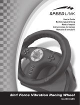 SPEEDLINK 2 in1 Force Vibration Racing Wheel Guida utente