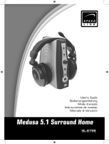 SPEEDLINK sl 8796 medusa 5 1 Manuale del proprietario