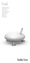 Stadler Form Humidifier 40 m² 300 W White Stadl Manuale utente