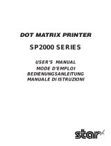 Star Micronics SP2000 Series Manuale utente