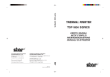 Star Micronics TSP1000 Series Manuale utente