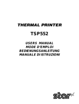 Star Micronics TSP552 Manuale utente