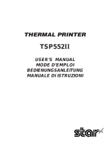 Star Micronics TSP552II Manuale utente
