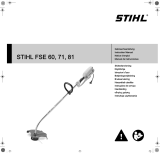 STIHL Elektro-Motorsense FSE 60, 540W Manuale del proprietario