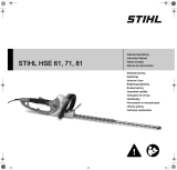 STIHL HSE 61, 71, 81 Manuale del proprietario