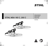 STIHL MSA 160 C, 200 C Manuale del proprietario