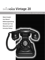 SwissVoice Vintage 20 Manuale utente