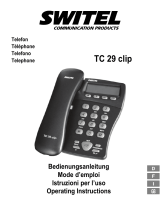 SWITEL TC 29 Clip Manuale del proprietario