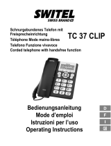 SWITEL TC 37 Clip Manuale del proprietario