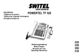 SWITEL TF520 Telefon Manuale del proprietario