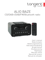 Tangent ALIO BAZE MONO CD/DAB+/FM/BT White High Gloss Manuale utente