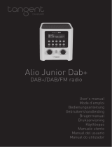 Tangent Alio Junior DAB+ Red High Gloss Manuale utente