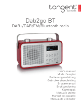 Tangent DAB2go Bluetooth Red High Gloss Manuale del proprietario