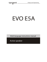 Tangent Evo E5A Manuale utente