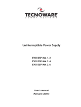 Tecnoware UPS EVO DSP 3.6 MM Manuale utente