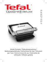 Tefal GC707 - OptiGrill Deluxe Manuale del proprietario