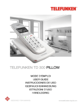 Telefunken TD 352 Pillow Manuale del proprietario