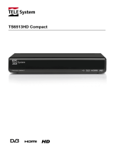 Telesystem TS6513HD compact REC16 specificazione