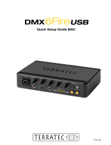 Terratec DMX 6Fire USB Mac Manuale del proprietario