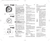 TFA Analogue alarm clock Manuale del proprietario