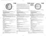 TFA Analogue bathroom clock Manuale utente
