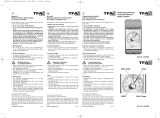 TFA Analogue Bimetall-Maxima-Minima-Thermometer Manuale del proprietario