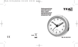 TFA Analogue Radio-Controlled Alarm Clock Manuale utente