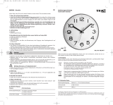 TFA Analogue wall clock Manuale utente